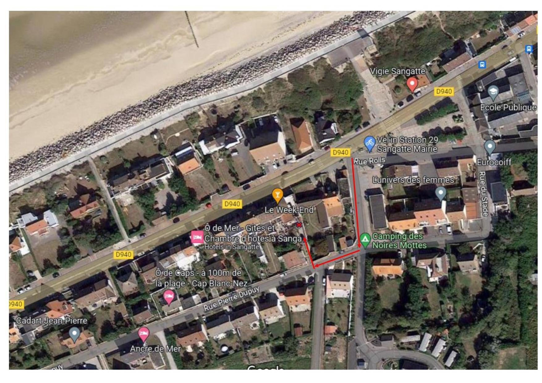 Cambuse Appartement A Sangatte Au Premier Etage A 50 Metres De La Plage Exterior foto